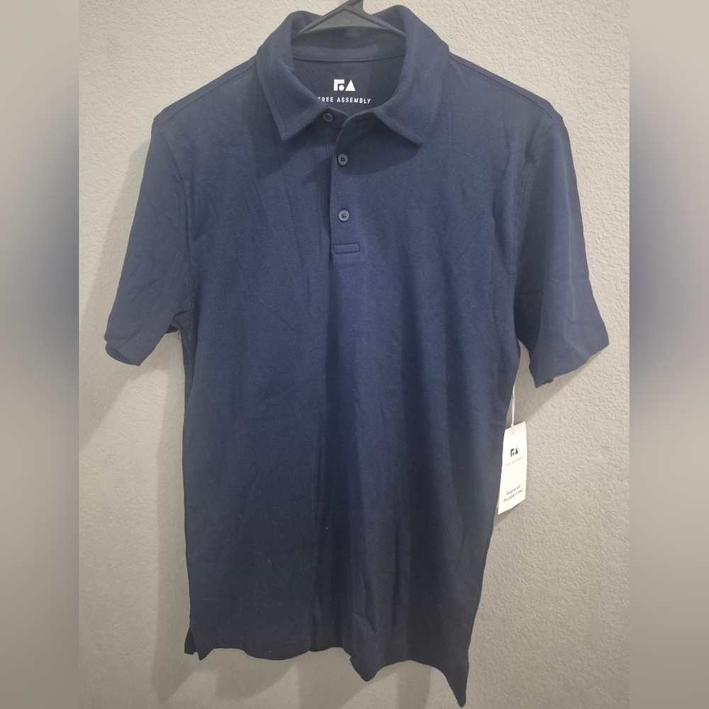 Theory Assembly Navy Polo Shirt